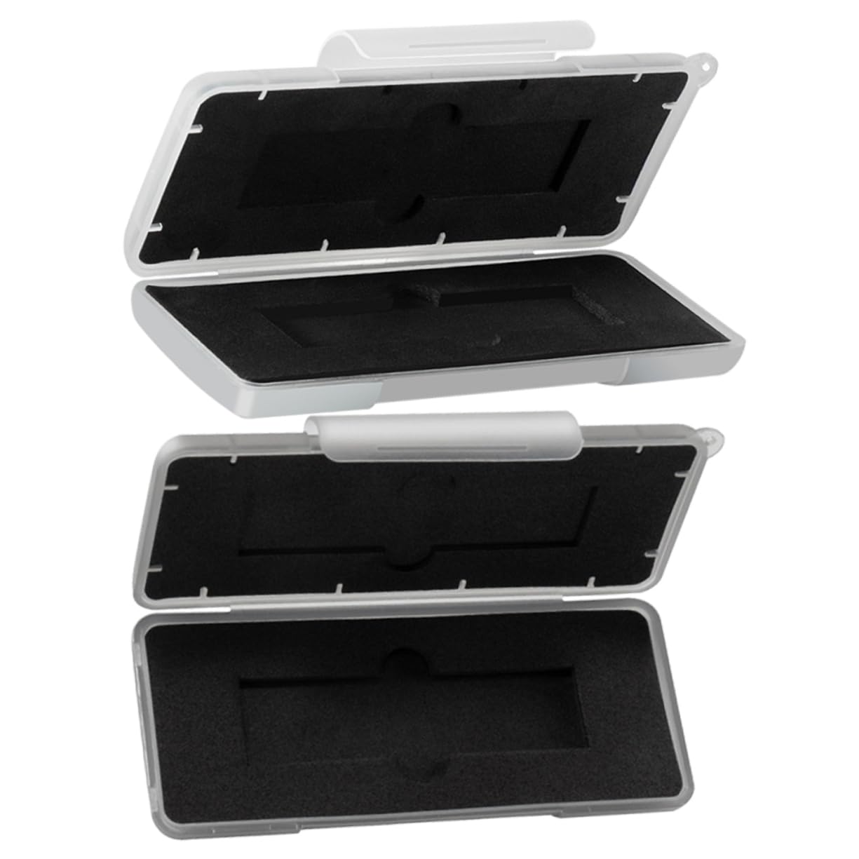 MOLUCKFU 2 Ssd Storage Protective Bag High Grade Plastic Foam Secure Easy to Carry Case