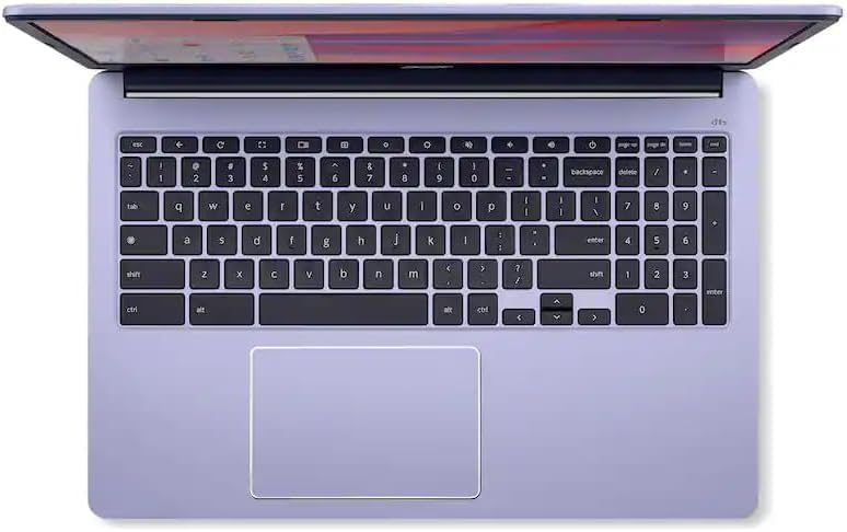 Image of Acer Chromebook 315-15.6 inch FHD Student Laptop, Intel Celeron N4500, 4GB LPDDR4X - 576GB Storage (64GB eMMC+512GB External), USB-C, USB-A, Bluetooth, Wi-Fi, DTS Audio, Long Battery, Chrome OS, Purple