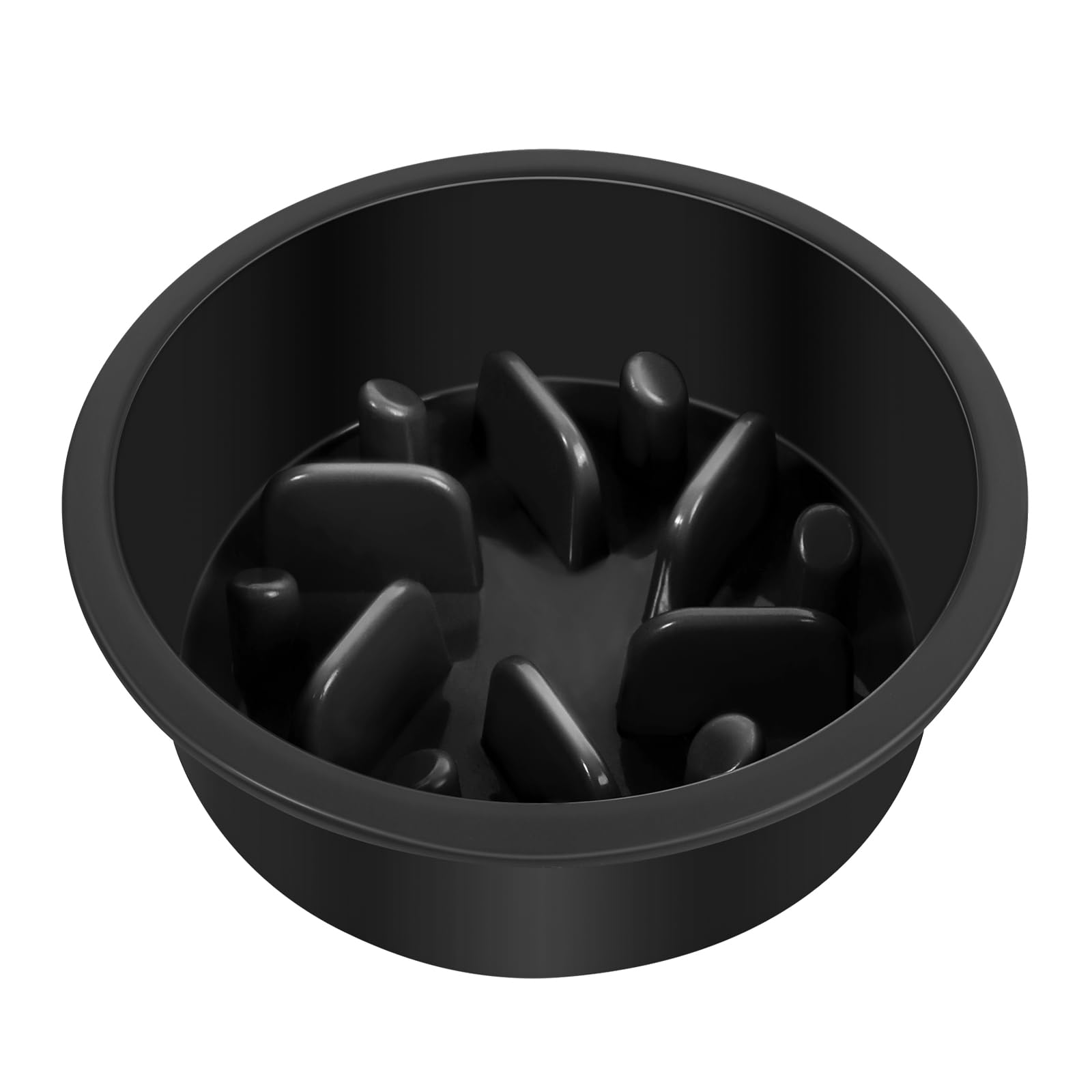 SCHITEC Slow Feeder Dog Bowls, Puzzle Food Bowl to Slow Down Eating, Fits into Elevated Pet Feeders, Interactive Feeding Dish for Small Medium Large Dogs