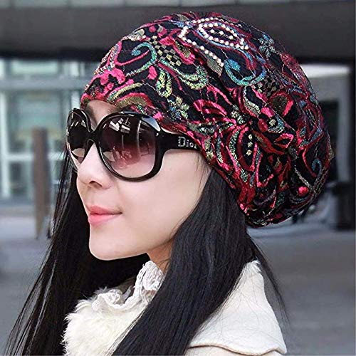 Chapeau de printemps compressible femme fini les cheveux décoiffés grâce au bonnet de lune