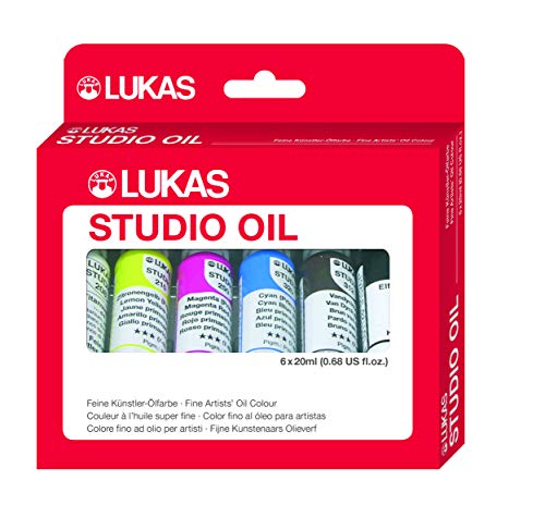 LUKAS Studio Professional Oil Color Paint High Pigment Professional Paint - Trial Set