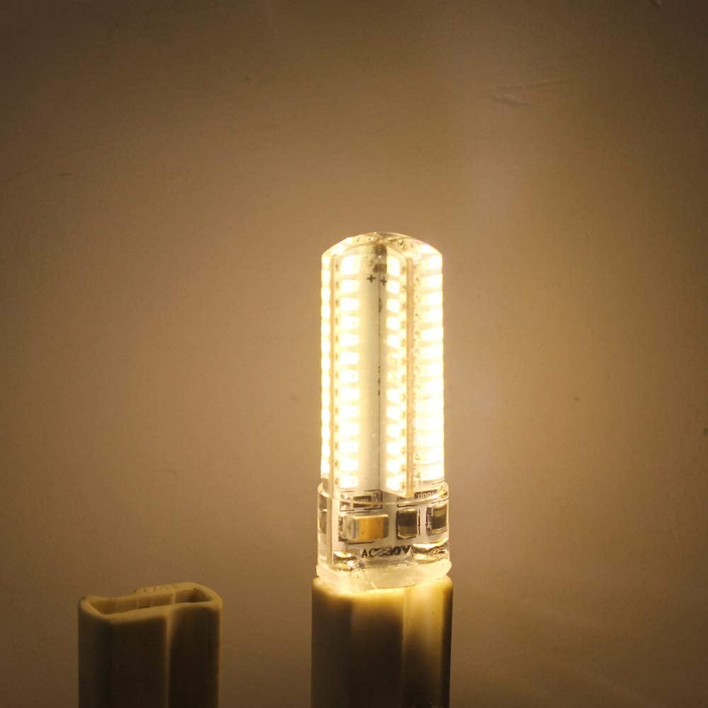 Mengjay 15x G9 110V 5W LED Bulb 104 LEDs SMD 3014 Led Corn Lamp for Crystal Lamp LED Spotlight Bulbs Warm White