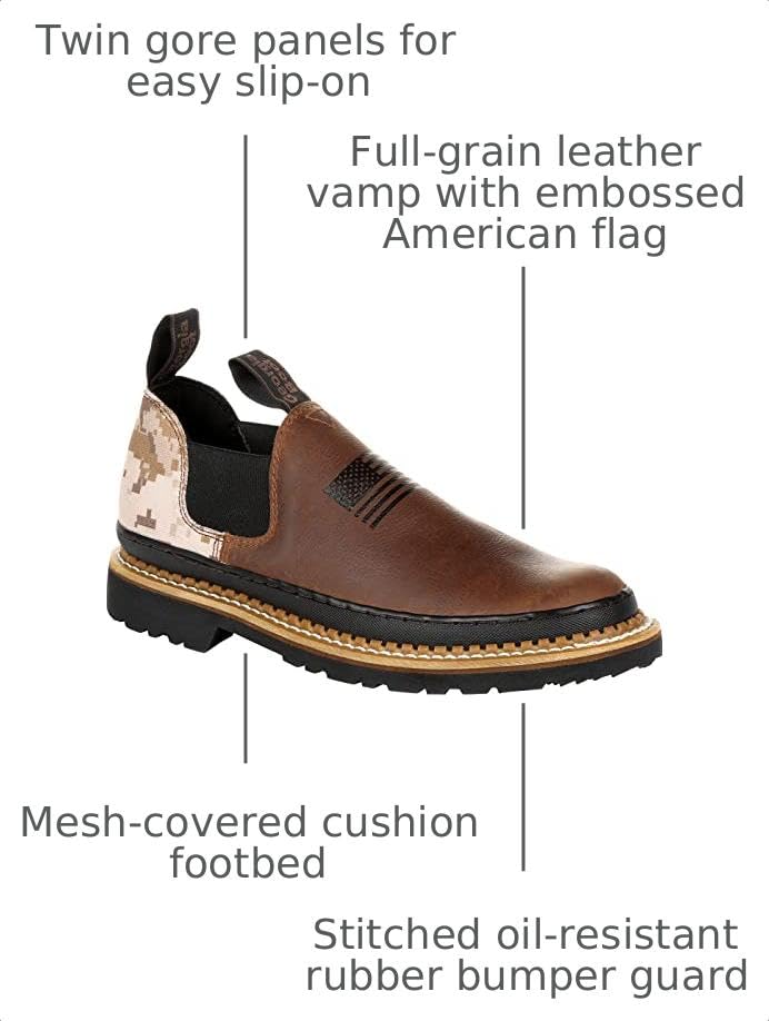 Image of Georgia Boot Men's Georgia Giant Desert Camo Romeo Boots