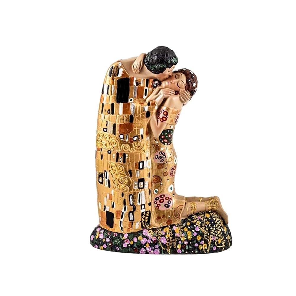 Beso de Klimt Figura 20 cm. Imagen Resina