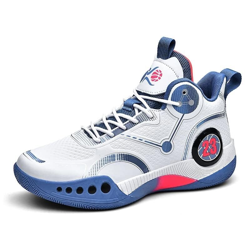 Zapatillas de baloncesto transpirables con absorción de impactos para el entrenamiento de hombre 3