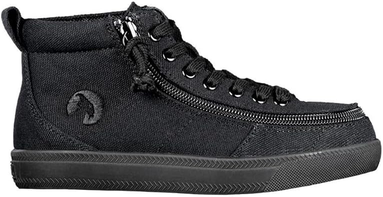 SpecialKids.Company Billy Adaptive High Top, Wrap Around Zip, Canvas