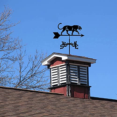 Girouette en acier inoxydable avec indicateur de direction du vent rétro