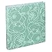 Price comparison product image Hama Decori II Photo Album Jumbo Album with 100 White Pages for 400 Photos in 10 x 15 cm Format Floral Vine Pattern 30 x 30 cm XXL Photo Book Mint Green