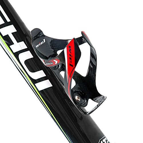 Wiel SPG0139 Full Carbon Fiber Bicycle Bike Light Drink Water Bottle Cage Holder  thumb #1