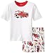 Sara's Prints Boys' Embellished Short Pajamas