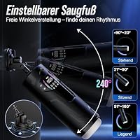 Masturbieren für Männer Handfrei Masturbator 7 Teleskop 7 Saugen 7 Vibrator – Ansicht 5