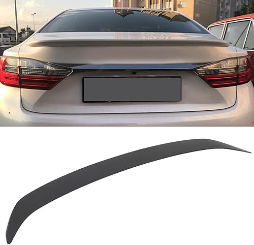 Miniatura 2 de SCITOO Alerón de alerón de ventana trasera ABS para 2013-2018 para Lexus ES300h/ES350 negro mate trasero alerón de maletero