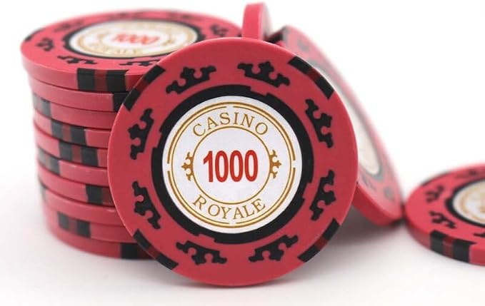 Set de fichas de poker Casino Royale, 500 piezas miniatura 9