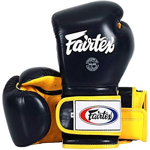 Fairtex Boxhandschuhe, BGV9, schwarz-gelb Größe 14 Oz Cover