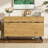 bahut bas bois massif Montage facile & entretien sans effort: Livré avec notice claire et visserie complète, ce buffet bas 3 portes se monte rapidement. Ses surfaces lisses se nettoient facilement — un simple coup de chiffon suffit pour le garder impeccable.