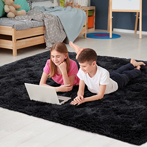 Noahas 5x8 Fluffy Area Rug for Living Room
