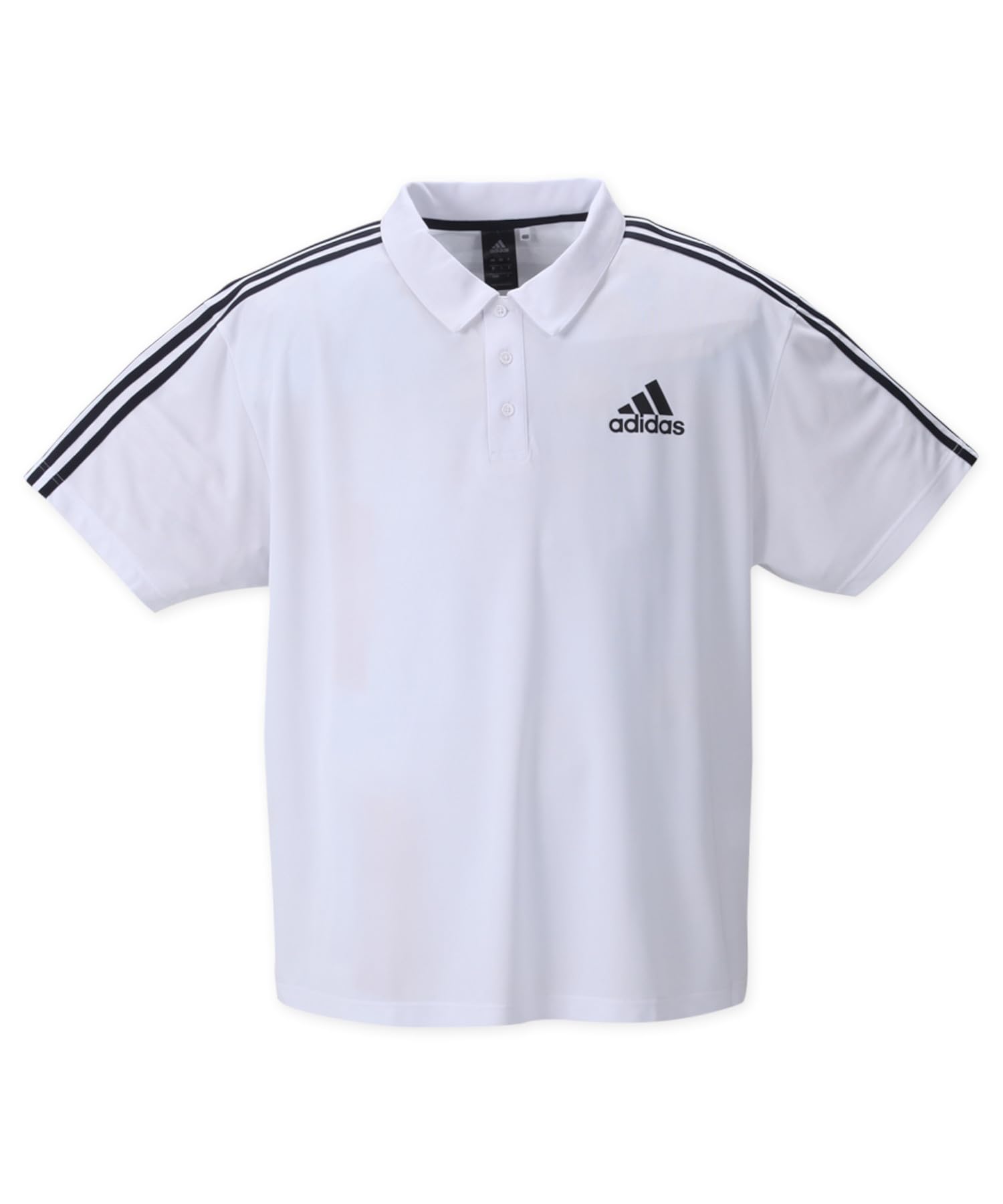 Amazon | ADIDAS(アディダス)大きいサイズ 半袖ポロシャツ 