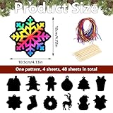 Zoom IMG-1 krisfd natalizio arcobaleno scratch paper Zoom IMG-1 krisfd natalizio arcobaleno scratch paper