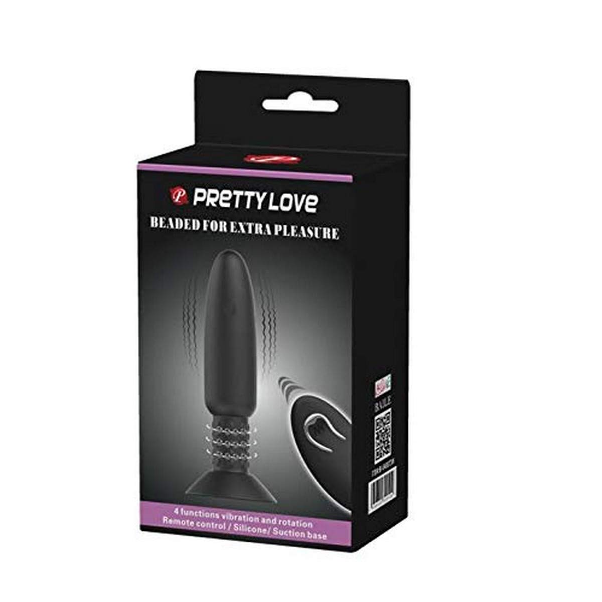 Amazon.com: Pretty Love Beaded for Extra Pleasure Butt Plug with Remote :  Health & Household