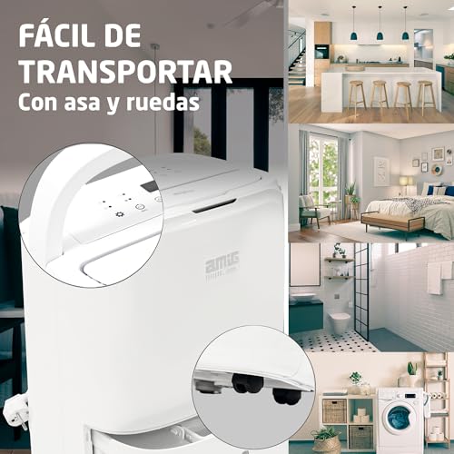 Deshumidificador 20L/día Amig MIST con control digital y cobertura de 160m3/h 5