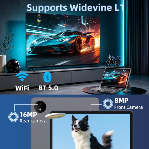 Image of 2026 Android Tablet with Keyboard, 11 inch Android 16 Tablet