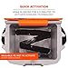 Ergodyne Chill Its 6700 Cooling Bandana, Lime, Evaporative Polymer Crystals For Cooling Relief, Tie For Adjustable Fit,,Black