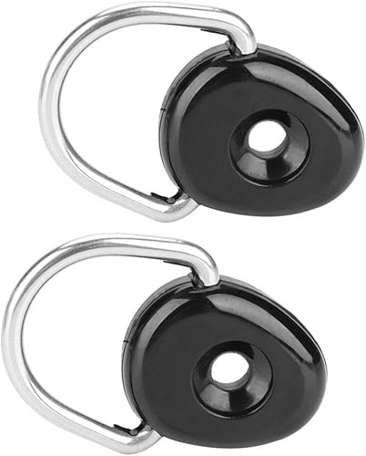 Miniatura 6 de Anillo D Kayak,Kayak D Anillo,6pcs Canoa D Hebilla Tie Down Loop Seguridad Cubierta Accesorios Accesorios Kayak Pesca Equipo Kayak d Anillo