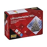 Mit Timerfunktion ausgestattet: aktiviert man die Zeitschaltuhr, so schaltet sich das Licht jeden Tag zur gleichen Zeit ein und leuchtet dann für 8 Stunden, ist der Timer deaktiviert, leuchtet die Lichterkette ununterbrochen