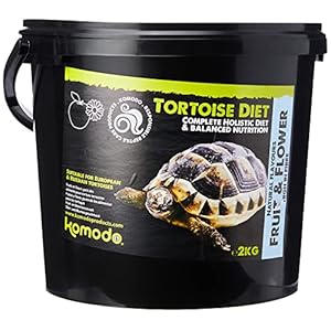 Komodo Complete Holistic Tortoise Diet Fruit and Flower 2 kg tub