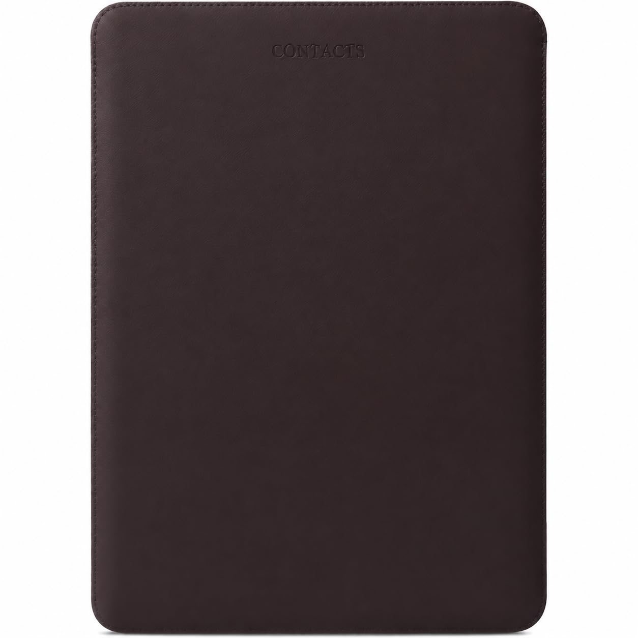 CONTACTS 13-13.3 inches Laptop Sleeve Compatible for MacBook Pro/MacBook Air and All Other laptops Under 13.3" Pu Leather - Brown-image-23