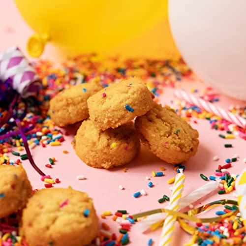 HighKey Low Carb Birthday Cake Mini Treats - Keto Snacks Gluten Free Muffins No Sugar Breakfast Snack Diabetic Dessert Diet Friendly Food Zero Carbs Soft Baked Cookie Low Calorie Sweet Bread Pastry - Thumbnail 7