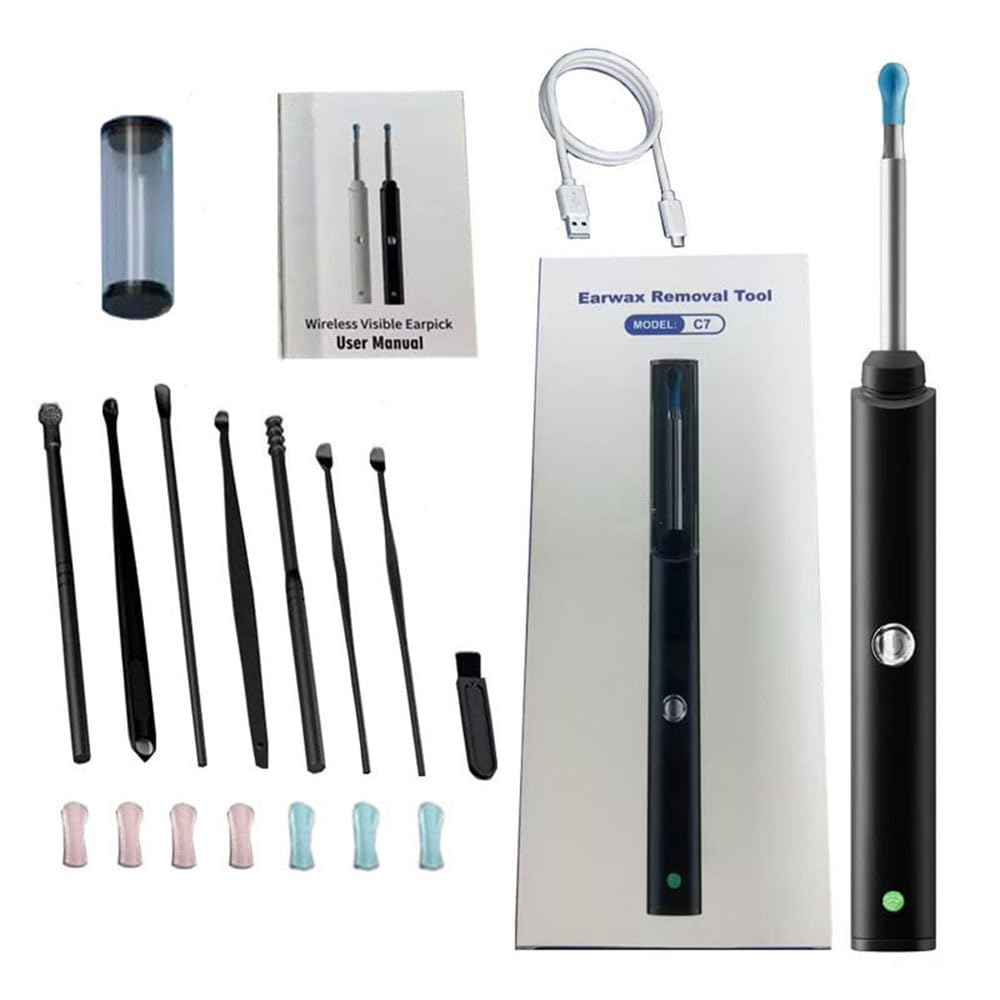 Contents of the Earwax Removal Tool kit