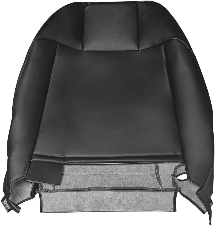 Front Both Side Bottom & Top Back Seat Cover Replacement Fits for Ford Mustang 2007-2009 Microfiber Leather, Black