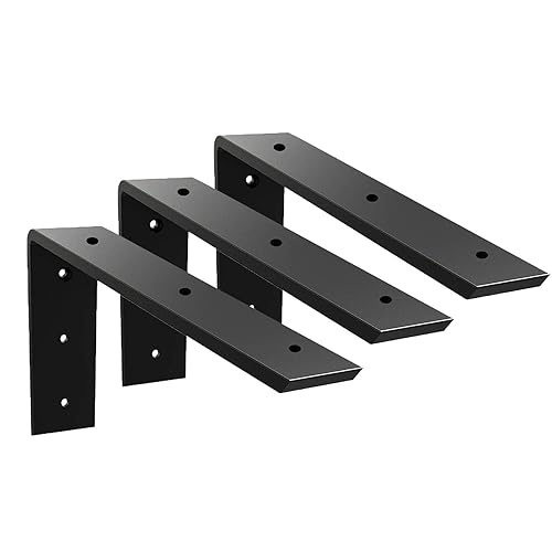 WINKER Countertop Support Bracket 4 Pack Heavy Duty 3/8" Thick
