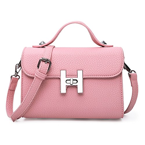 Sac à bandoulière Messenger rose anti-encombrement : le petit sac d'été idéal