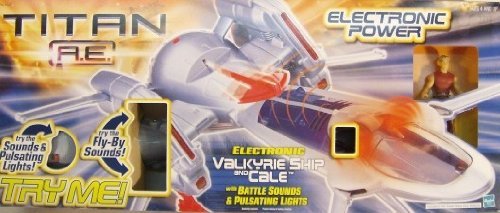 TITAN A.E. Electronic Valkyrie Ship and Cale TITAN A.E. Electronic Valkyrie Ship and Cale