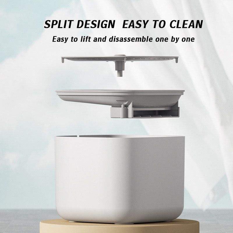 Image of Pet Water Fountain Super Silent - Water Fountains for All Pets Indoor - Suitable for Cats, Birds, Rabits and Dogs (Moonstone White, 3L)