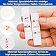 Ersatz Klebepads Set, 2 Sets, kompatibel mit Needit Park Micro elektronische Parkscheibe, doppelseitiger Spezialkleber für Windschutzscheibe, Kleber Pads Parkuhr, Klebesticker Glas Kit Parking Disc