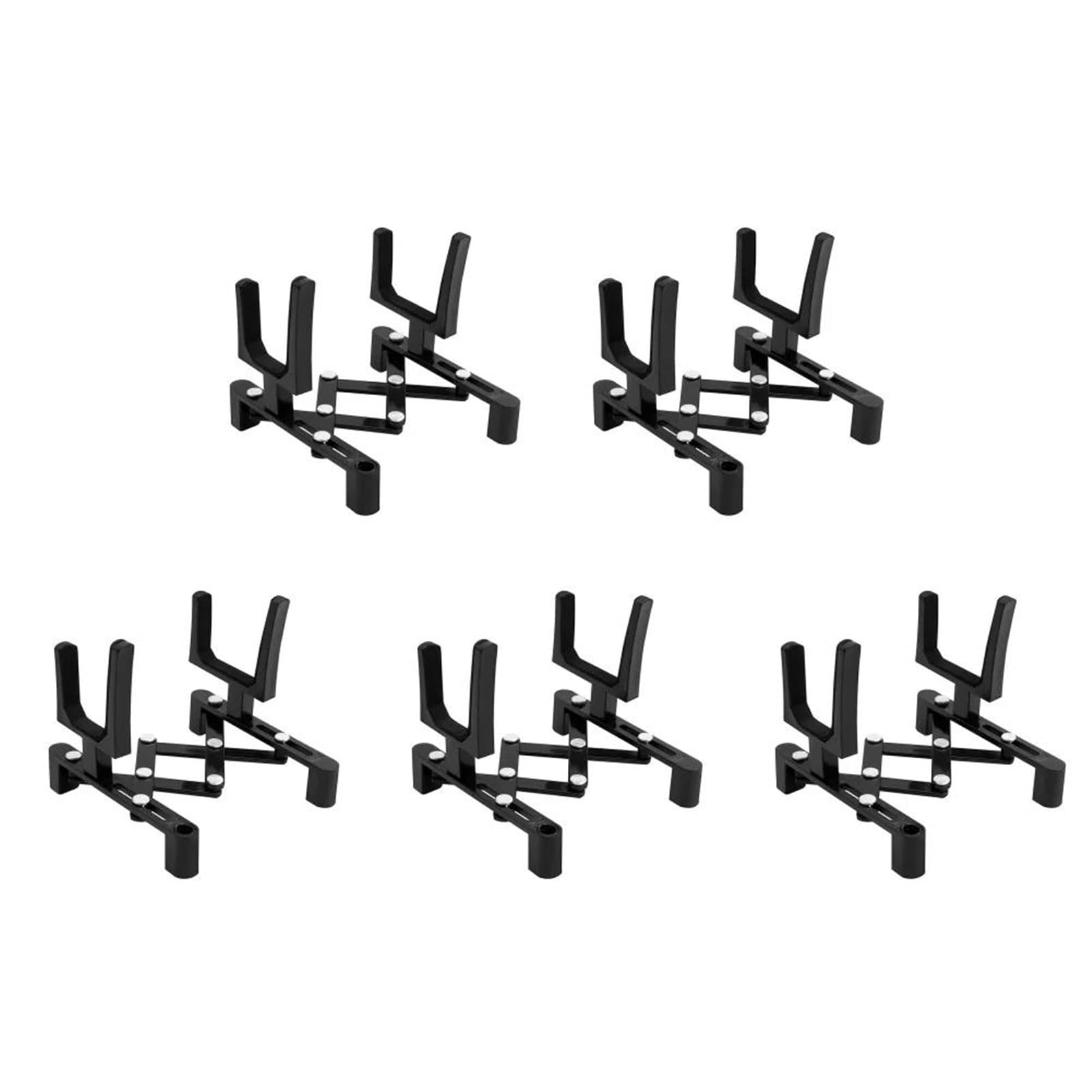 Accesorios Profesionales Violin Soportes De Violín Ajustables Y Ligeros De 1 A 5 Accesorio Plegable Para Instrumentos Musicales(5 PCS)