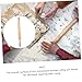 CIYODO Wooden Rolling Pin for Baking Nonstick Roller for Noodles Pizza Cookies Pastries Smooth Finish Elegant Kitchen Tool Easy to Clean for All Baking Needs