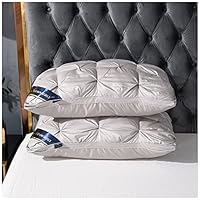 Makimoo Cuscini da letto set da 2 (45 x 45 cm) Imbottitura per Cuscini