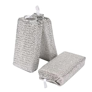 Stove Top Cleaner, Sink Dishcloth Set, Cookware Cleaning Cloth, Dishcloth for Dishes, No Scratch Dish Rag, Kitchen Dishcloth Set, Multi-purpose Dishcloths, Dishwashing Rag Set, Wire Dishcloth for Kit