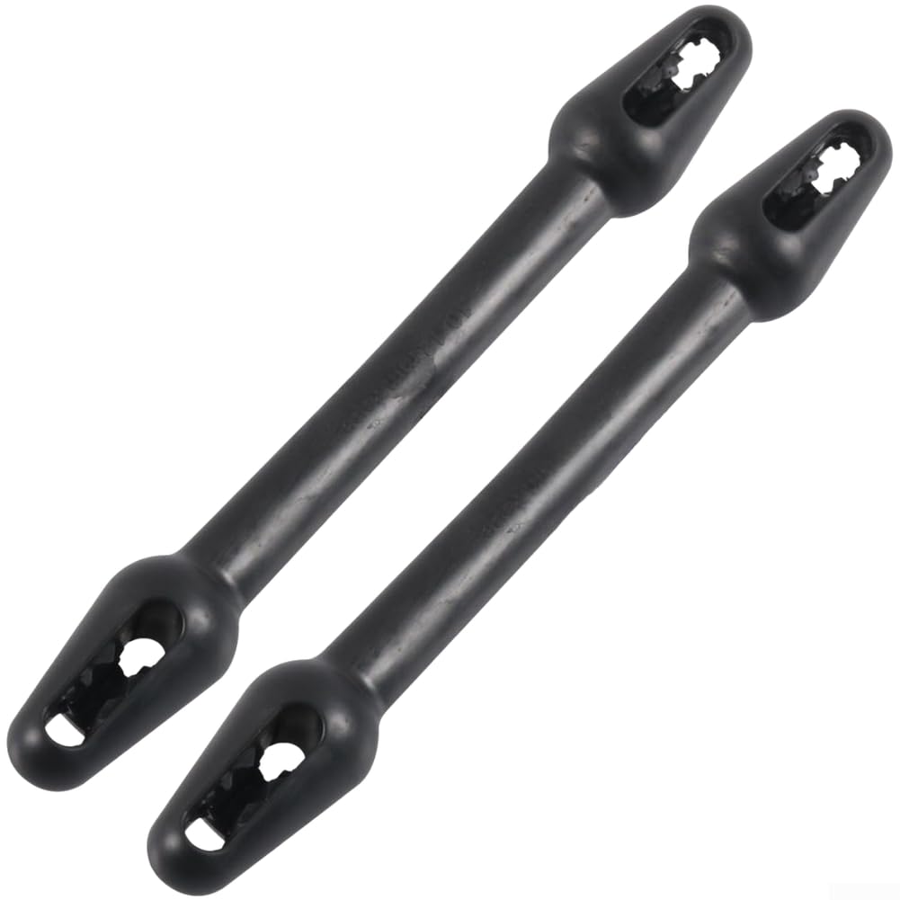 Marine-Grade Gummi Festmacher Snubber Stoßdämpfer für Yacht-Docking, robuste Bootsstoßstange mit rutschfestem Design für 10–12 mm Nylonseil, UV- und Salzwasser (2 Stück)
