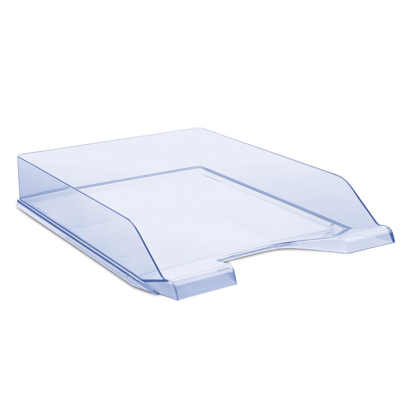 Corbeilles à Courrier HAN KLASSIK - Lot De 6 | Transparent Haute Brillance | DIN A4/C4 | Empilables | Bureau