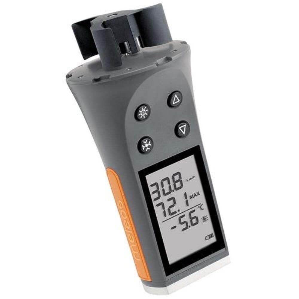 Skywatch Jdc Meteos Anemometro, Grigio e Arancione