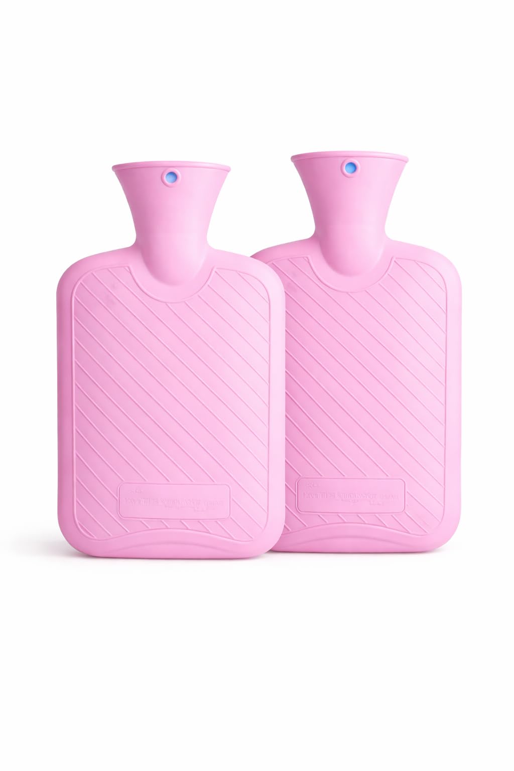 Rubber Hot Water Bag Combo Pack (1 & 2 Litre) for Hot and Cold Therapy | Non Electric Heating Bottles for Pain Relief Period Cramps Muscle Aches Back Neck Shoulder Comfort | Leak Proof Design