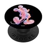 Disney Mickey Mouse Silhouette 90s Tie Dye PopSockets Standard PopGrip