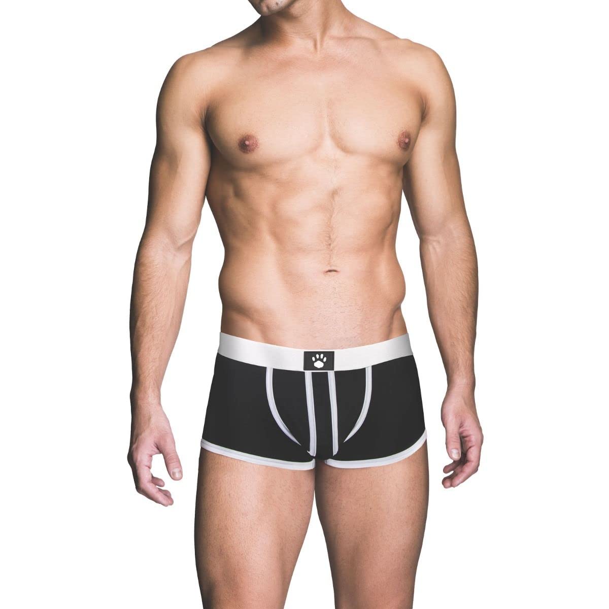 Prowler RED Ass-less Trunk White L - UK Waist Size - 32" - 36" - One Count