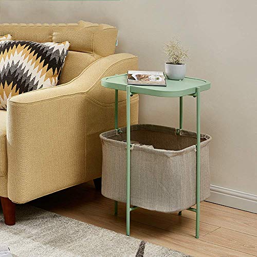 BDD Folding Table Small Coffee Table Multifunction Sofa Side Table,Gre BDD Folding Table Small Coffee Table Multifunction Sofa Side Table,Gre