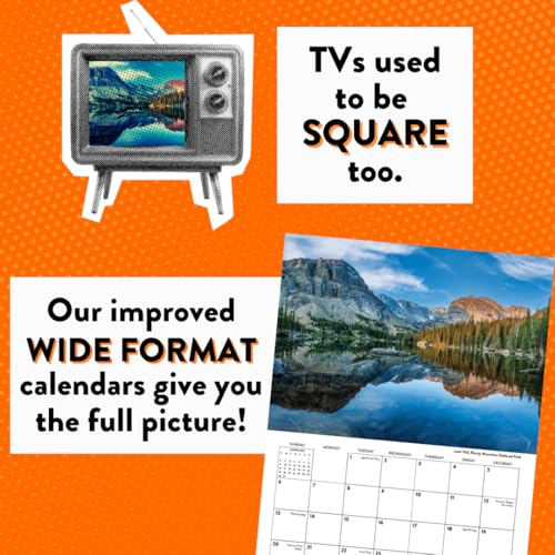 Outdoor Adventure Sport Calendar 2026 Monthly Wall Calender 12 Month | American Made In The USA by Poster Foundry - Image 3